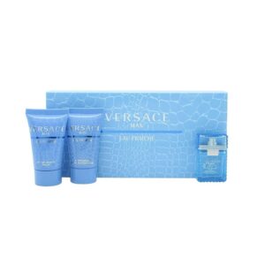 https://www.alwaysashley.art|Versace Man Eau Fraiche By Gianni Versace For Men Edt .17 Oz Mini & After Shave Balm .8 Oz Mini & Shower Gel .8 Oz Mini|Image 1