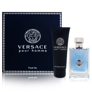 https://www.alwaysashley.art|Versace Pour Homme Men Gift Set (Eau De Toilette Spray, Hair and Body Shampoo)|Image 1