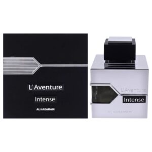 https://www.alwaysashley.art|Al Haramain L'Aventure Intense for Men Eau de Parfum Spray, 3.4 Ounce|Image 1