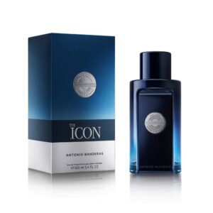 https://www.alwaysashley.art|Antonio Banderas The Icon Eau De Perfume For Men - Long Lasting - Virile, Elegant, Trendy And Sexy Scent - Wood, Amber, And Sandalwood Notes - Ideal For Special Events - 3.4 Fl Oz|Image 1